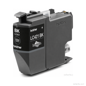 ראש דיו מקורי בראדר LC421 שחור J1050