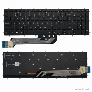 מקלדת מקורית / תואמת למחשב נייד Dell Inspiron 15 7577 / 5567 / 5568