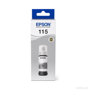 דיו מקורי בקבוק אפור EPSON-115