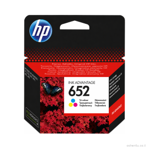 ראש דיו ציבעוני למדפסת HP 652 מקורי