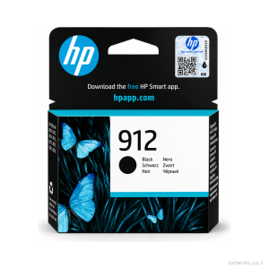 ראש דיו למדפסת HP 912 רגיל מקורי שחור