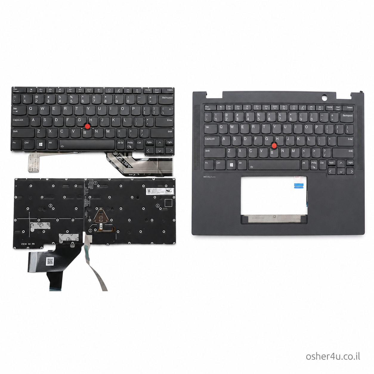 מקלדת מקורית / תואמת למחשב נייד Lenovo ThinkPad X13 Yoga Gen 4