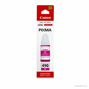 בקבוק דיו מגנטה CANON GI-490M