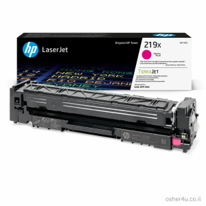 טונר אדום מקורי HP 219X W2193X