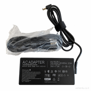 מטען למחשב נייד אסוס 20V 7.5A 150W 6.0*3.7MM