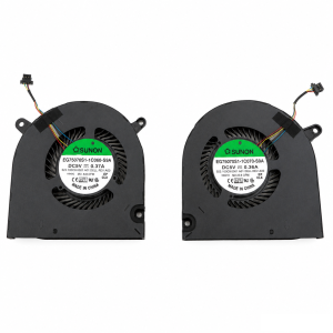 זוג מאווררי קירור מקורית / תואמת למחשב נייד Dell G3 3590