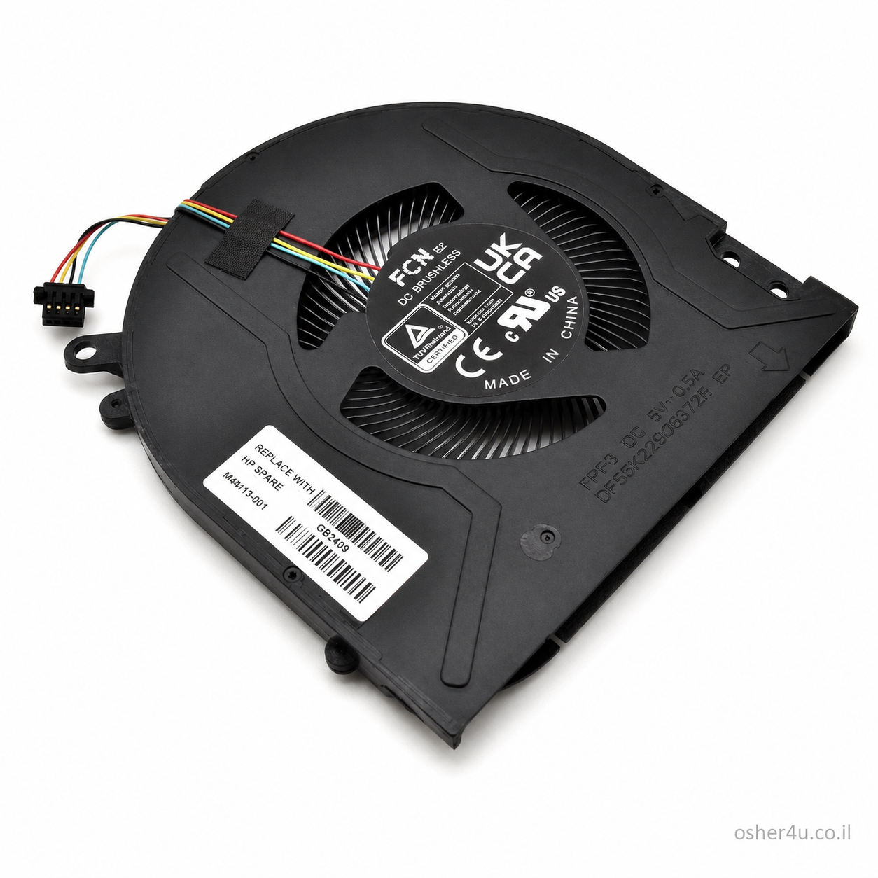 מאוורר קירור למעבד מקורית / תואמת למחשב נייד HP Pavilion x360 14-ek