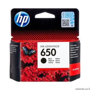 ראש דיו למדפסת HP 650 מקורי 2515/3515 שחור