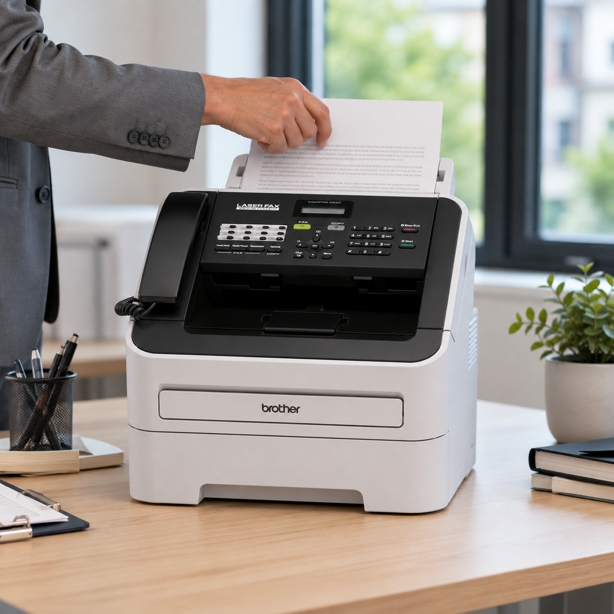 מכשיר פקס מקצועית ואמינה דגם FAX2840V1 מבית Brother – תמונה 4