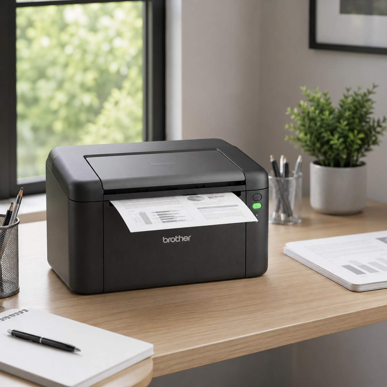 מדפסת Brother בראדר HL-L1240W MONO LASER PRINTER - לייזר, אלחוטית – תמונה 4