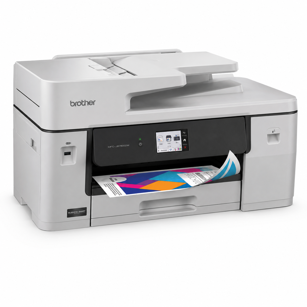 מדפסת Brother בראדר דו צדדי SCAN PRINT FAX MFCJ6760DWZU A3