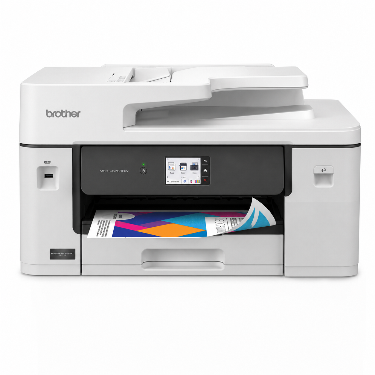 מדפסת Brother בראדר דו צדדי SCAN PRINT FAX MFCJ6760DWZU A3 – תמונה 2