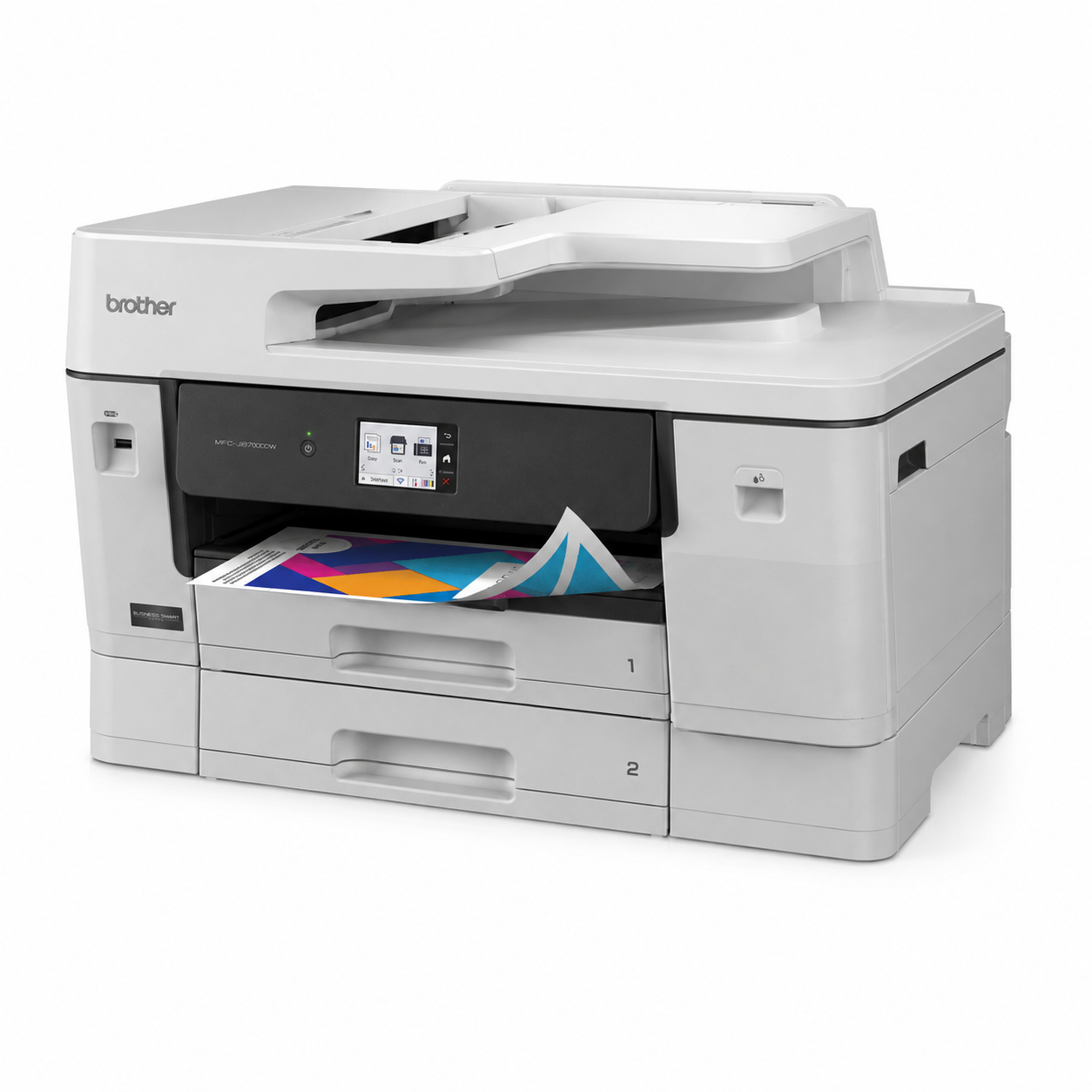 מדפסת Brother בראדר דו צדדי SCAN PRINT FAX MFCJ6760DWZU A3 – תמונה 3
