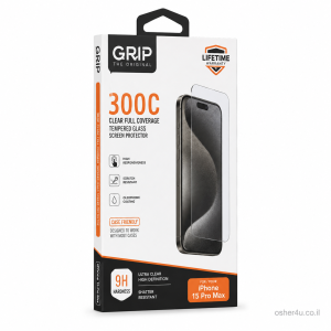 GRIP 300C Full Glass iPhone 15 Pro Max