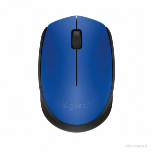 LOGITECH-M171-BLUE-לוגיטק עכבר אלחוטי כחול M171 (Logitech)