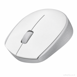 LOGITECH-M171-WHITE-לוגיטק עכבר אלחוטי כחול M171 (Logitech)