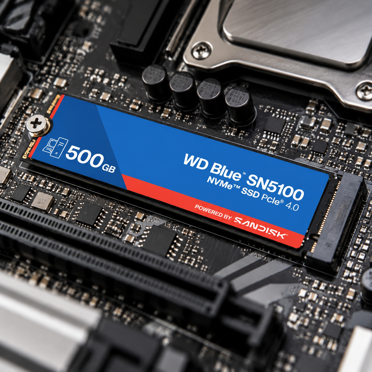 דיסק SSD WD BLUE 500GB SN5100 PCIe NVMe 6600MB/s – תמונה 4