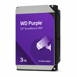 דיסק קשיח WD PURPLE 3TB WD34PURZ SATA 6G 5400