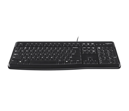 מקלדת חוטית Logitech K120 OEM עברית – תמונה 2