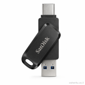 התקן DUAL USB3 TO TYPE C SANDISK 128G400MBS (Other)