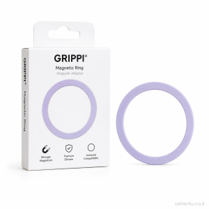 טבעת מגנטית GRIPPI Silicone Magnetic Ring Lilac