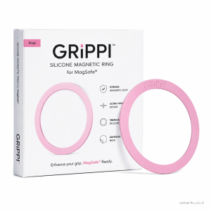 טבעת מגנטית GRIPPI Silicone Magnetic Ring Pink