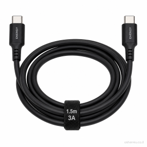 כבל ENERGY Data Cable 1.5M(3A) C to C שחור
