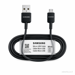 כבל  Samsung Micro 0.8M Black (סאני)
