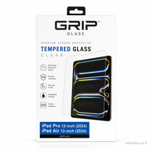 מגן זכוכית Grip Glass iPad Pro 13" 2024/ Air 13" 2024