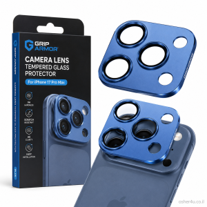 מגן מצלמה Grip Armor iP 17 PM Blue