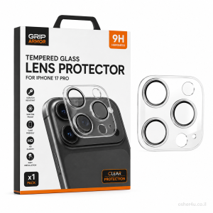 מגן מצלמה Grip Armor iP 17Pro Clear