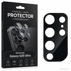מגן מצלמה Sam S26 Ultra Black