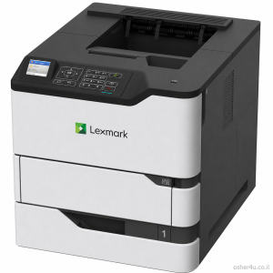 מדפסת Lexmark  מונו שחור לקסמרק דגם MS823DN  10K  טונר ראשוני