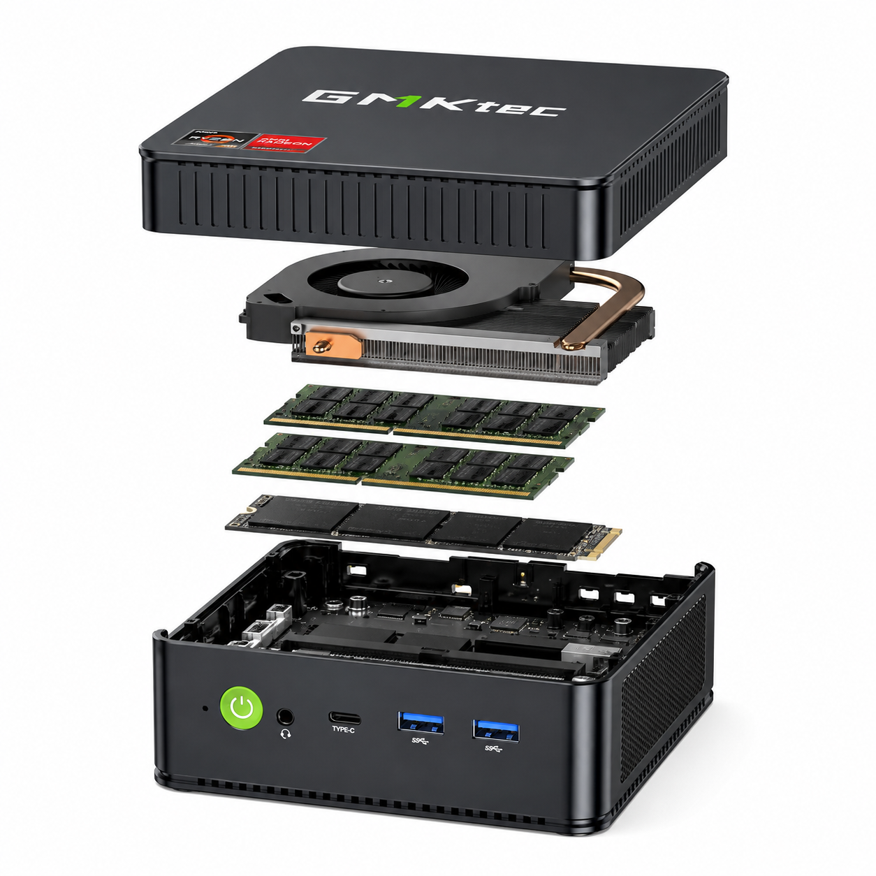 מחשב נייח זעיר GMKtec דגם NucBox M5 Ultra – תמונה 2