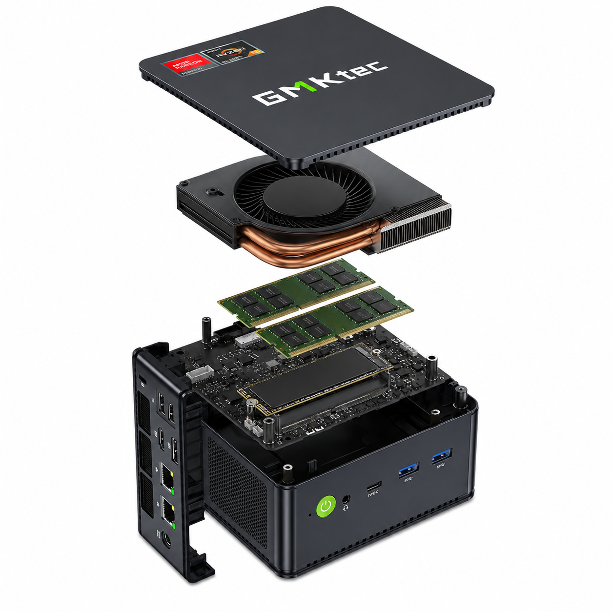 מחשב נייח זעיר GMKtec דגם NucBox M5 Ultra – תמונה 2