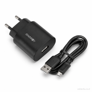 מטען Energy Twister Home Charger+Cable Micro 2.4A***