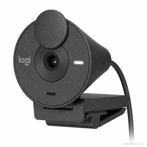 מצלמת אינטרנט שחור-אפור LOGITECH BRIO 305 FHD (Logitech)