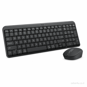 מקלדת MK250 LOGITECH BLACK HEB BT (Logitech)