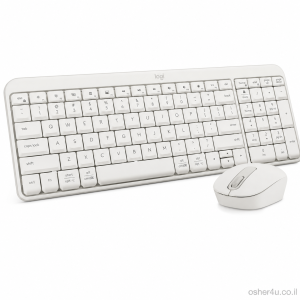 מקלדת MK250 LOGITECH OFFWHITE BT (Logitech)