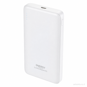 סוללת גיבוי ENERGY DL104S Power Bank 9600mAh  PD לבן