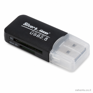 קורא כרטיסים SD-MICRO USB 0.2 SD-887 (Other)