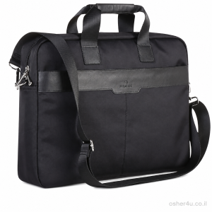 תיק יוקרתי למחשב נייד 15.6 שחור BLACK MIRACASE NH-8062C (Miracase)